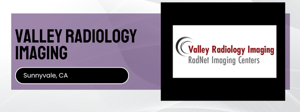 Valley Radiology Imaging logo and text on a purple background
